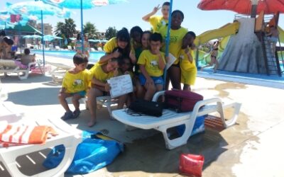 Primo campo estivo 2015 alle piscine Poseidone di Villaliterno